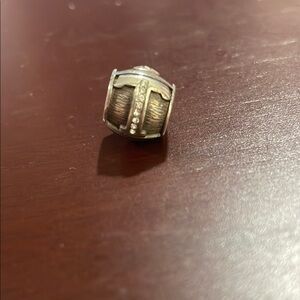 Silver Brighton alpha  Bead Charm